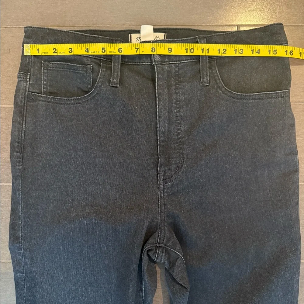 MADEWELL Roadtripper Skinny Flare Black Jeans - Picture 4 of 9